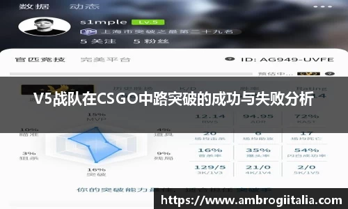 V5战队在CSGO中路突破的成功与失败分析