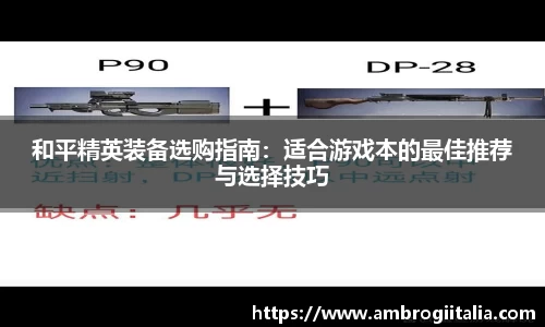 和平精英装备选购指南：适合游戏本的最佳推荐与选择技巧